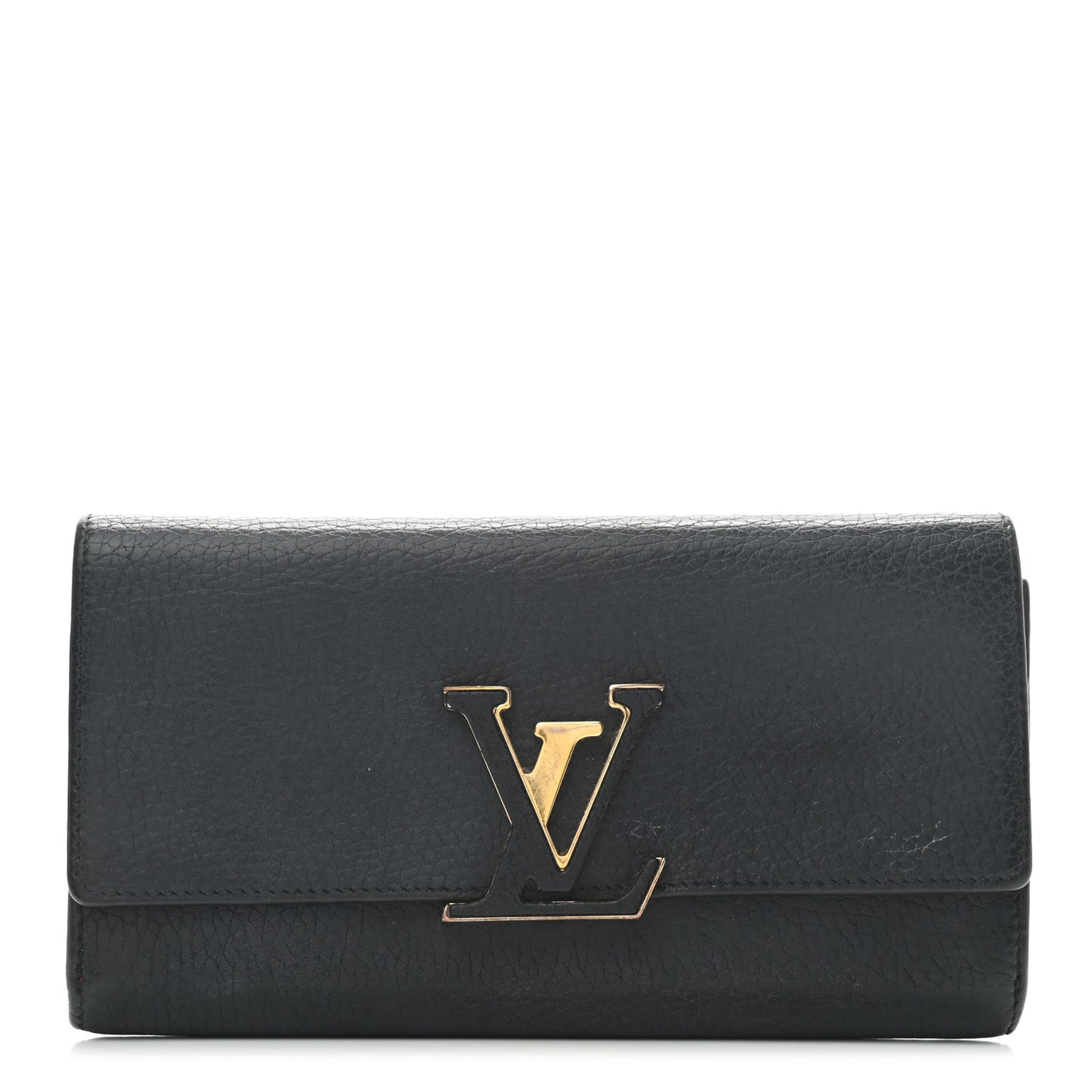 Taurillon Capucines Wallet Black