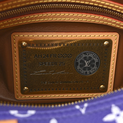 Louis Vuitton Calfskin Monogram Speedy P9 Bandouliere 25 Amethyst 6 of 12