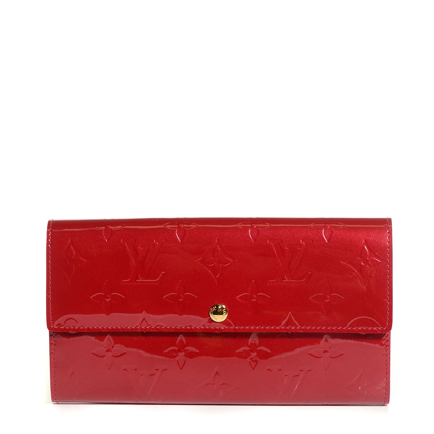 Louis Vuitton Vernis Sarah Wallet Pomme D'Amour 1 of 7