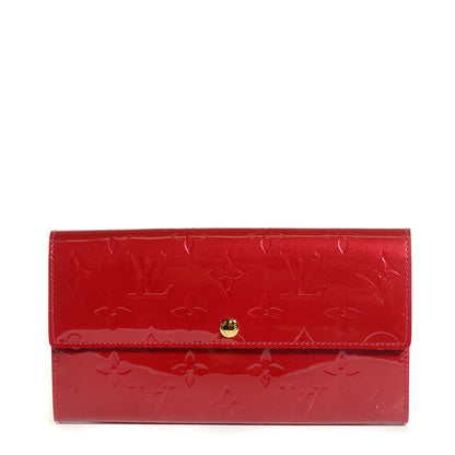 Louis Vuitton Vernis Sarah Wallet Pomme D'Amour 1 of 7