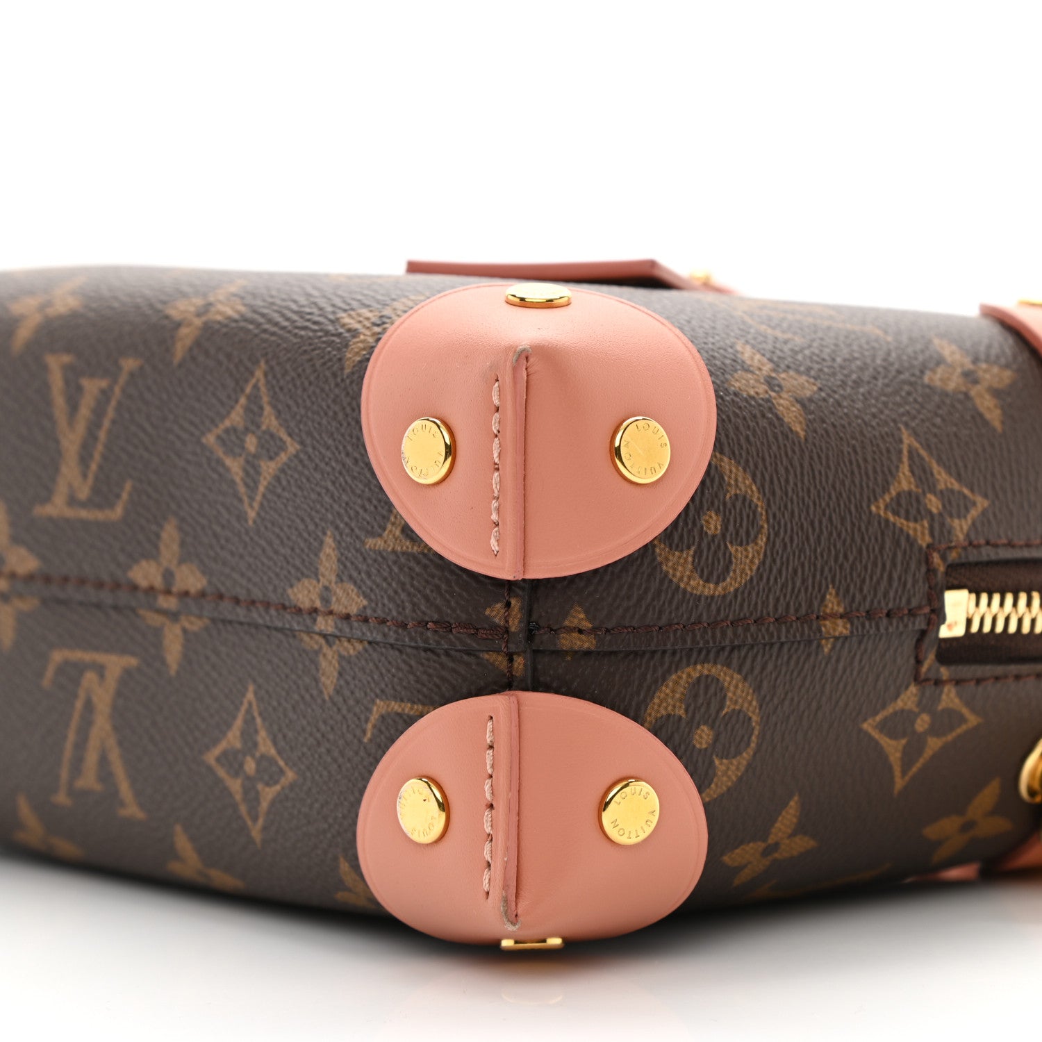 Louis Vuitton Monogram Petite Malle Souple Peach 10 of 10