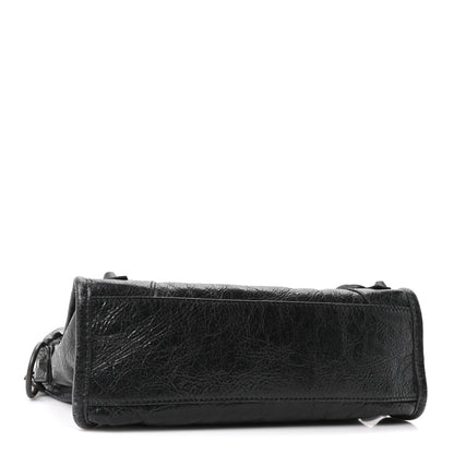 Balenciaga Agneau Arena Classic Hardware Le City Mini Black 4 of 11