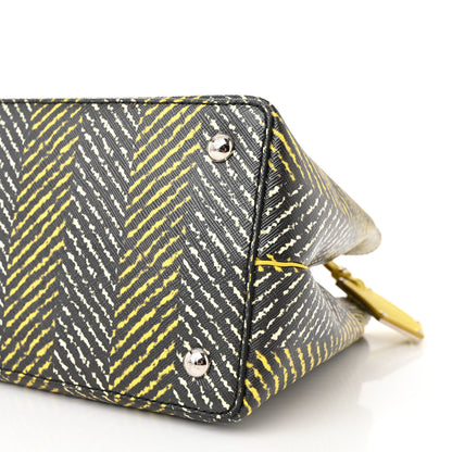 Fendi Vitello Elite Printed Petite 2Jours Tote Multicolor 10 of 10