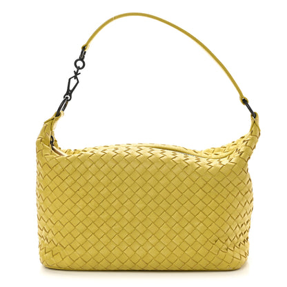 Bottega Veneta Nappa Intrecciato Small Shoulder Bag Chartreuse 1 of 9