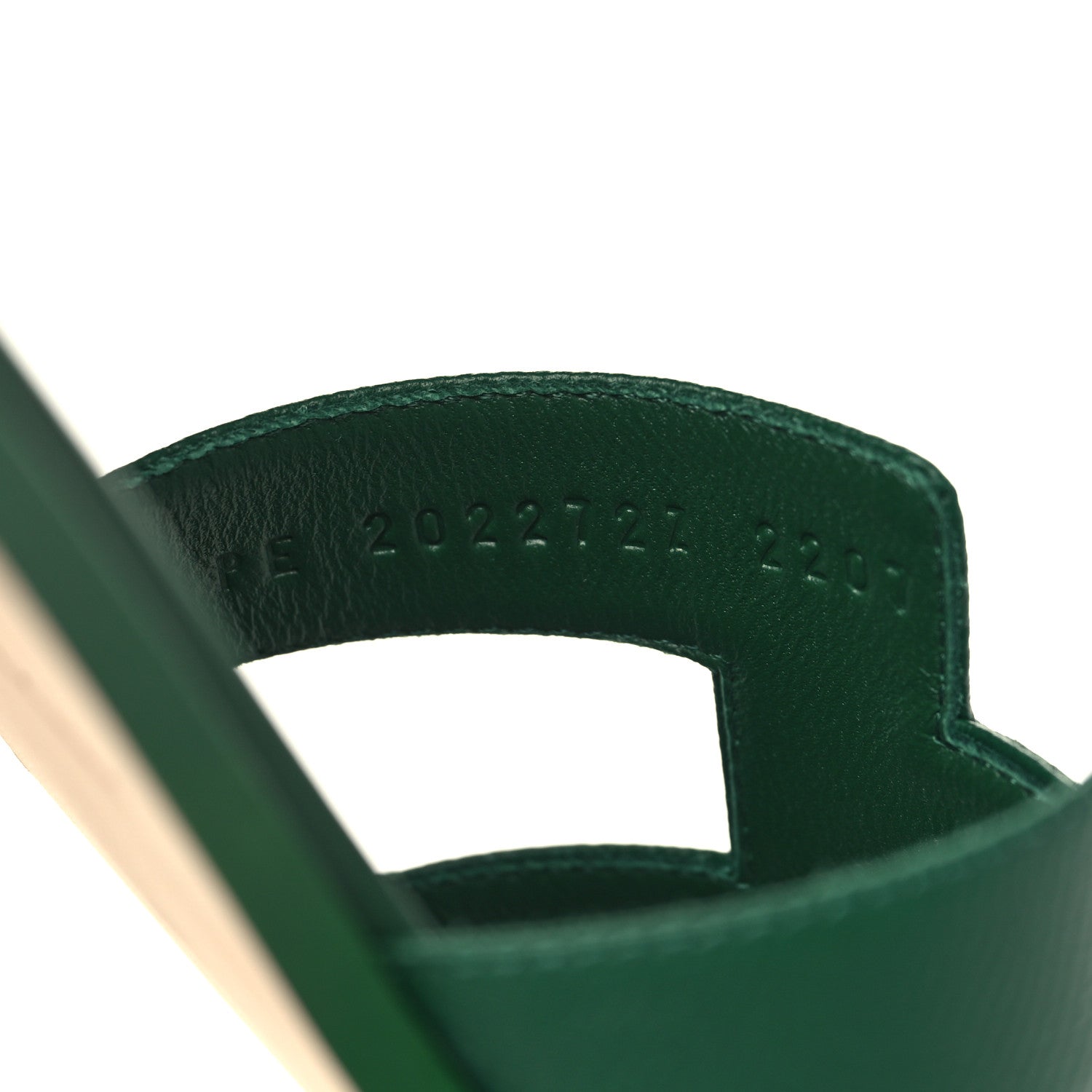 Hermes Epsom Oran Sandals 38 Cactus 8 of 9