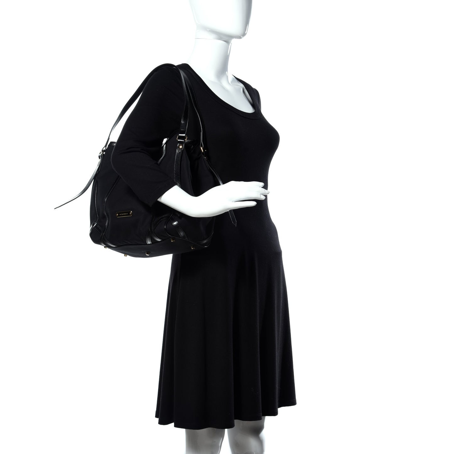 Canvas Small Canterbury Tote Black