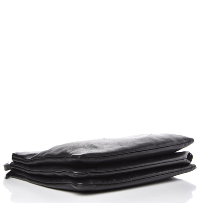 Celine Lambskin Small Trio Crossbody Bag Black 4 of 16