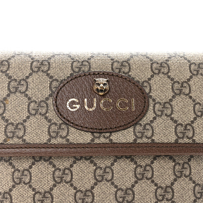 Gucci GG Supreme Monogram Neo Vintage Web Belt Bag Brown 8 of 10
