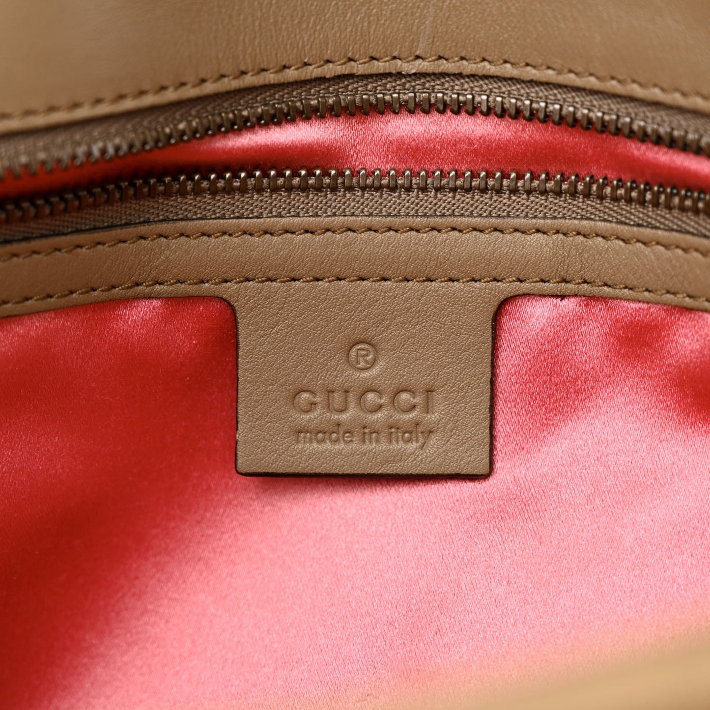 Velvet Matelasse Medium GG Marmont Shoulder Bag Taupe