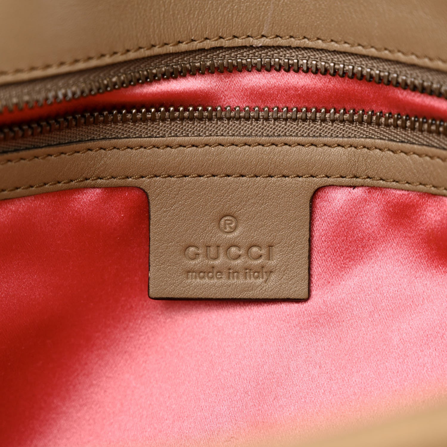 Gucci Velvet Matelasse Medium GG Marmont Shoulder Bag Taupe 6 of 12