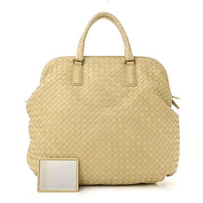 Bottega Veneta Nappa Intrecciato Frame Tote Colonial 3 of 11