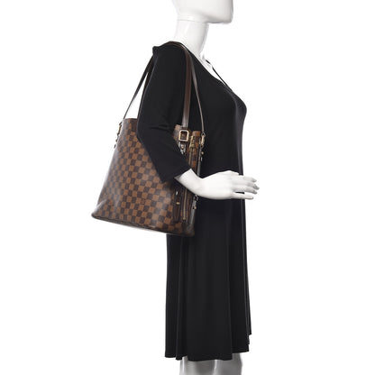 Louis Vuitton Damier Ebene Cabas Rivington 2 of 13