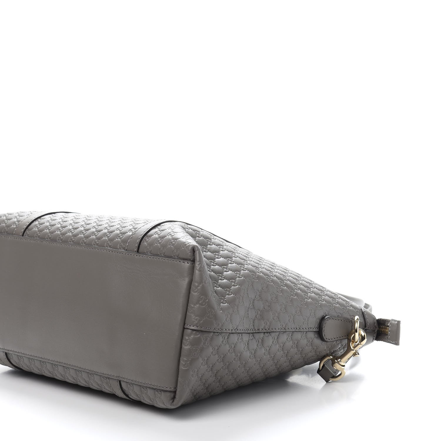 Gucci Soft Microguccissima Small Zippered Satchel Loess 9 of 11