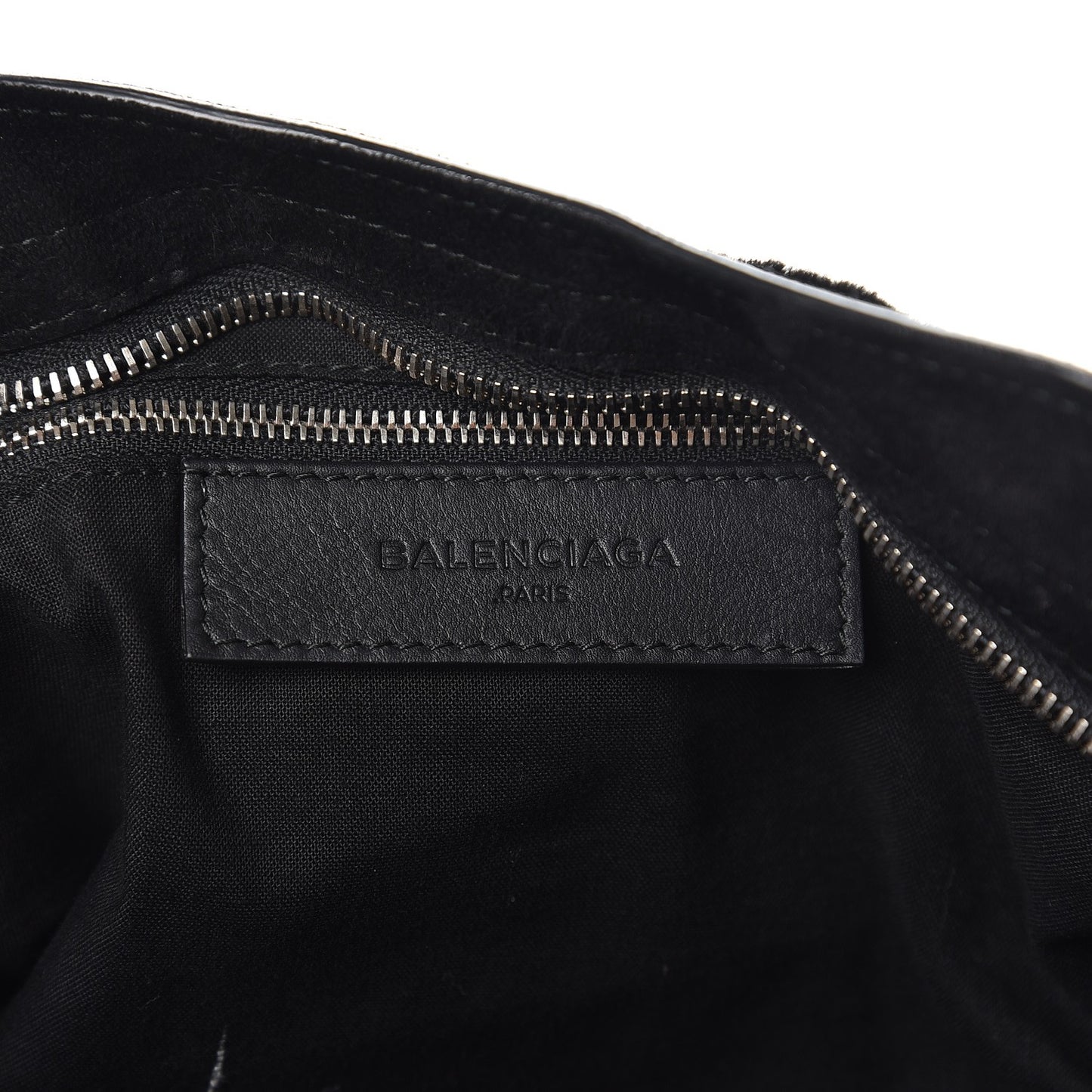 Shearling Suede Classic Hardware City Black