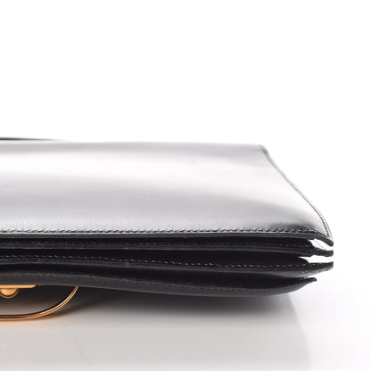 Hermes Box Top Handle Bag Black 16 of 16