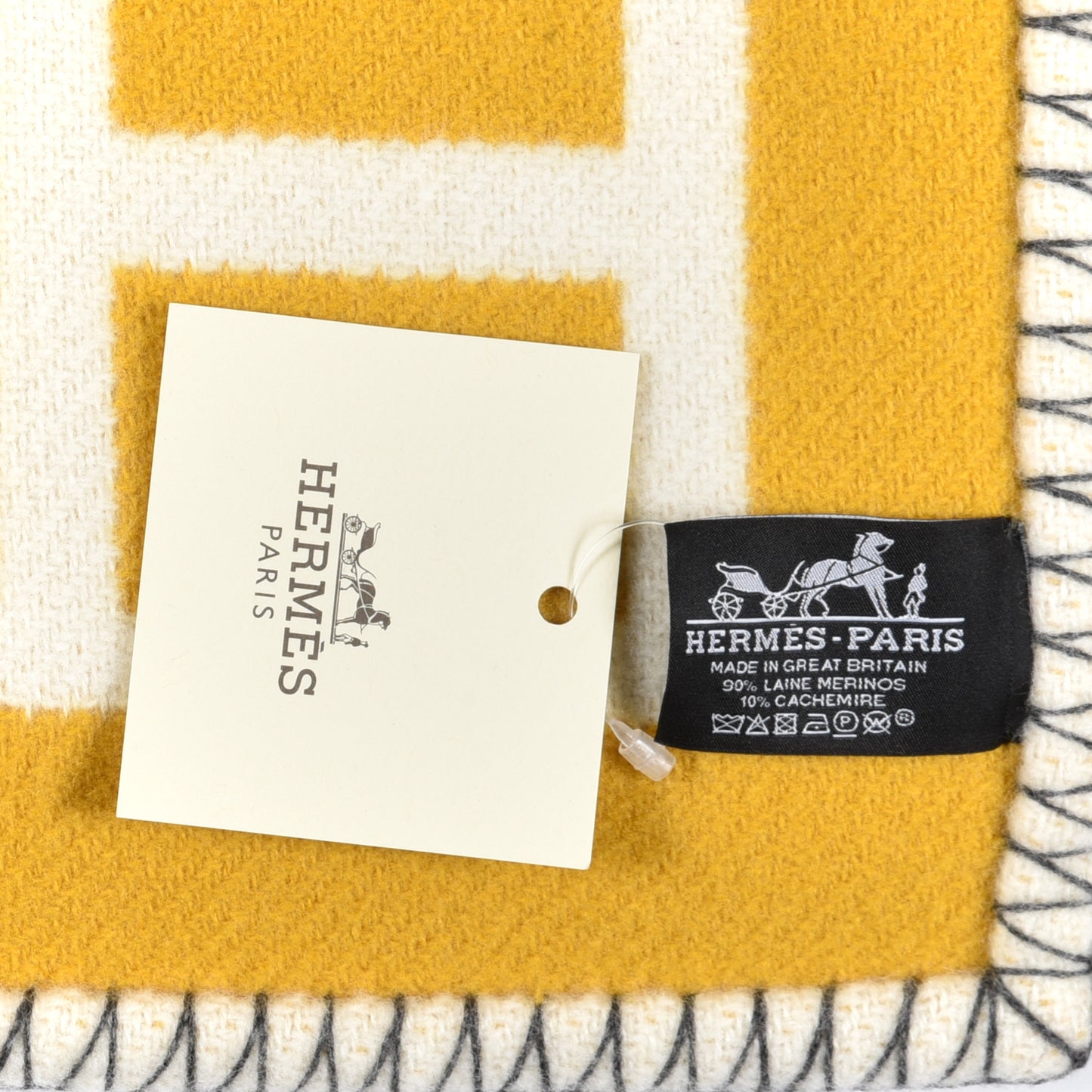 Wool Cashmere Avalon III Blanket Gris Soleil