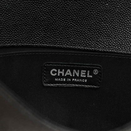 Chanel Caviar Quilted Medium Boy Flap Black 7 of 8