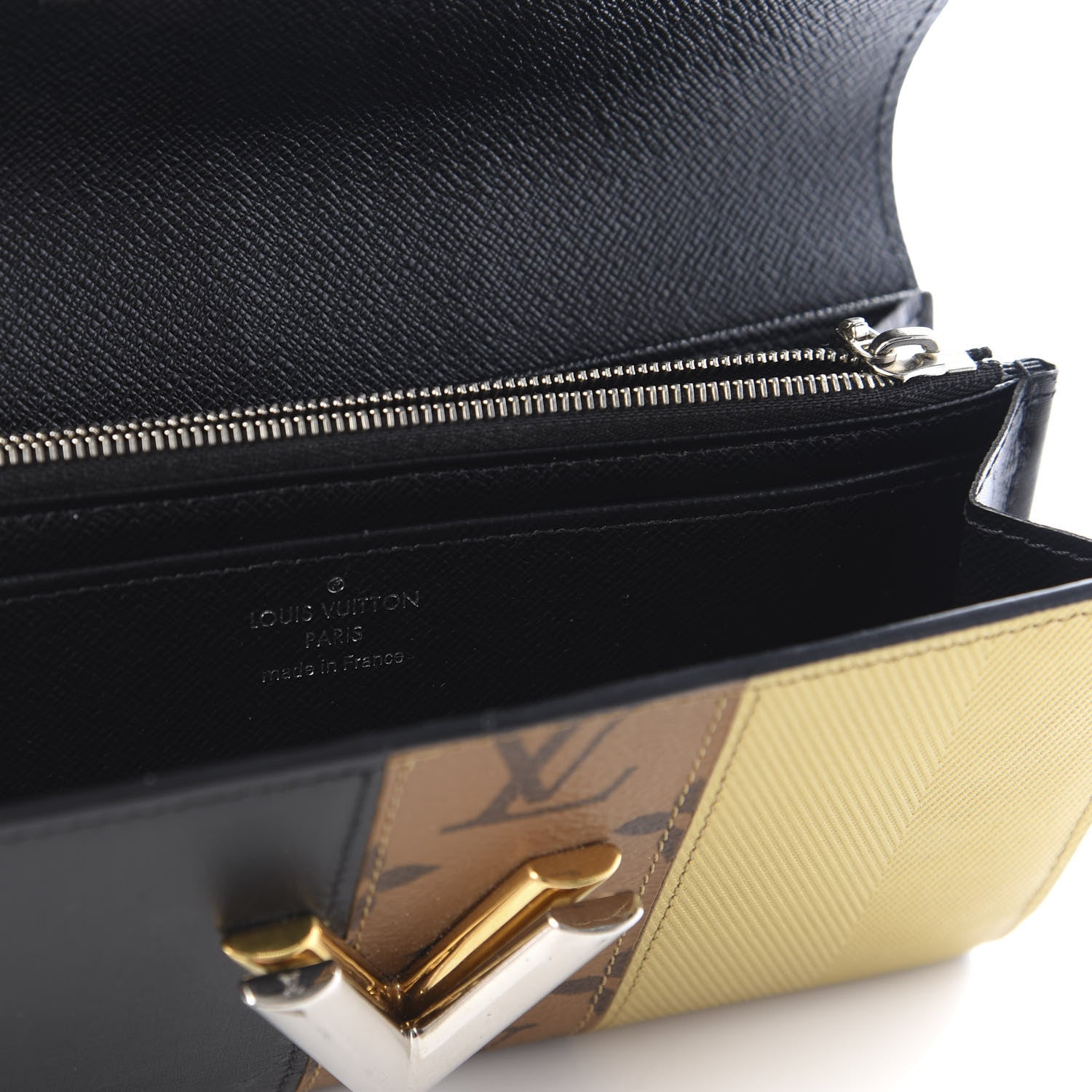 Louis Vuitton Reverse Monogram Studded Night Lights Twist Wallet 9 of 11