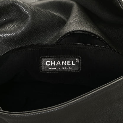 Chanel Metallic Caviar 31 Hobo Grey 5 of 11