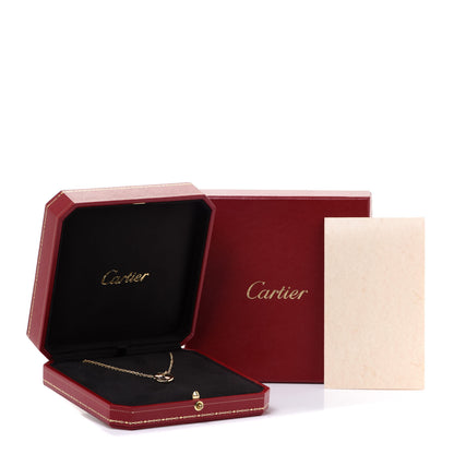 Cartier 18K Pink Yellow White Gold Trinity Pendant Necklace 2 of 8
