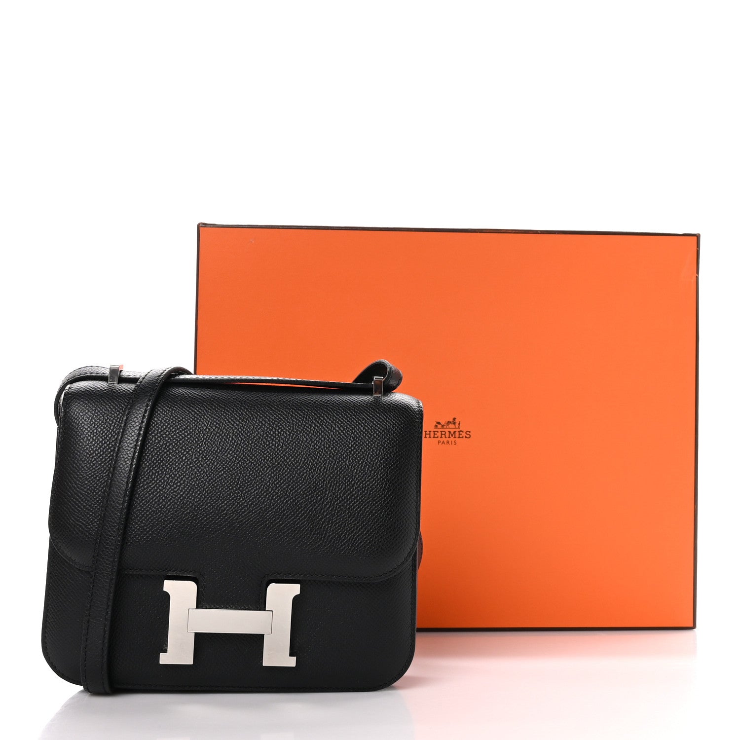 Hermes Epsom Constance 18 Black 11 of 11