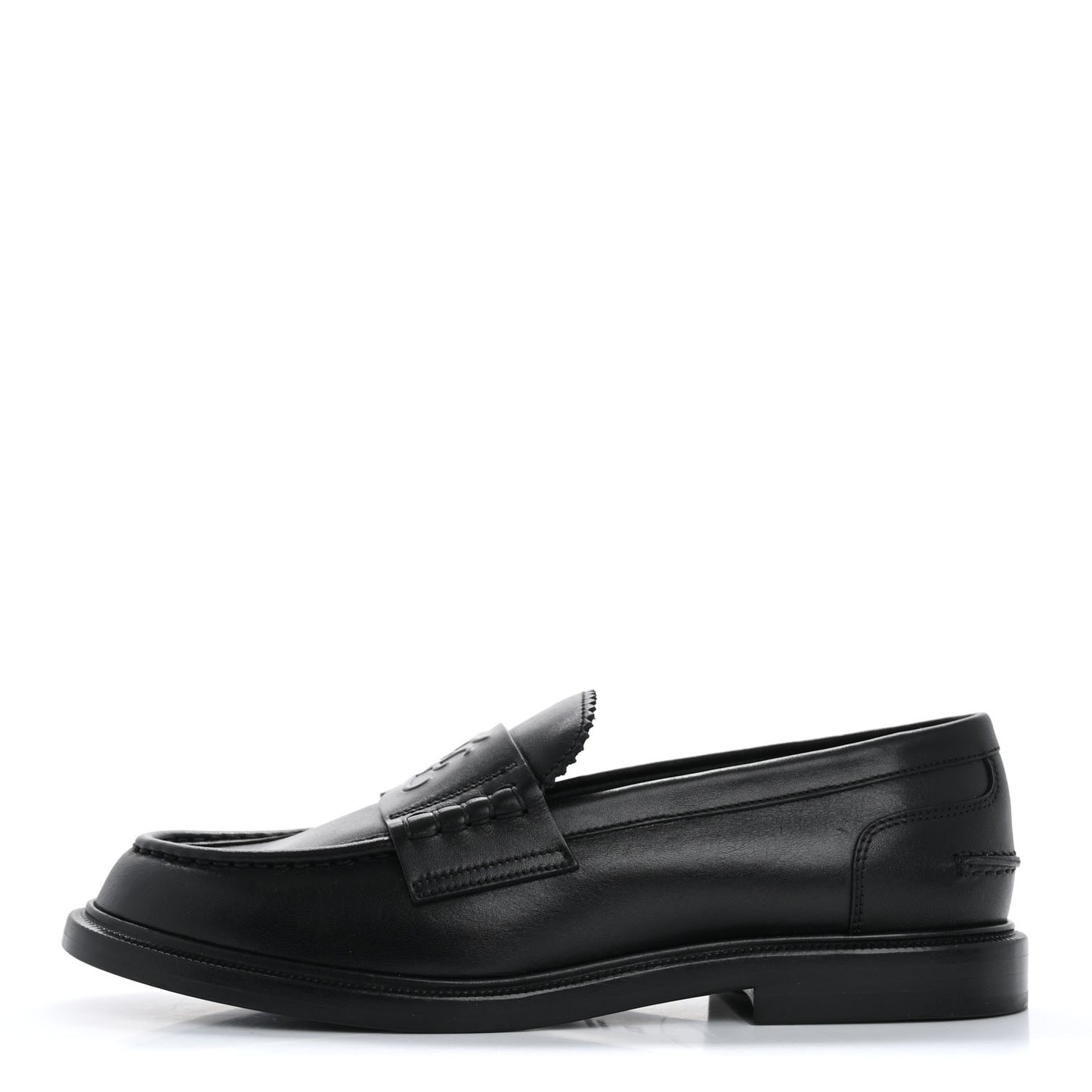 Vitello Karligraphy Loafers 35.5 Black