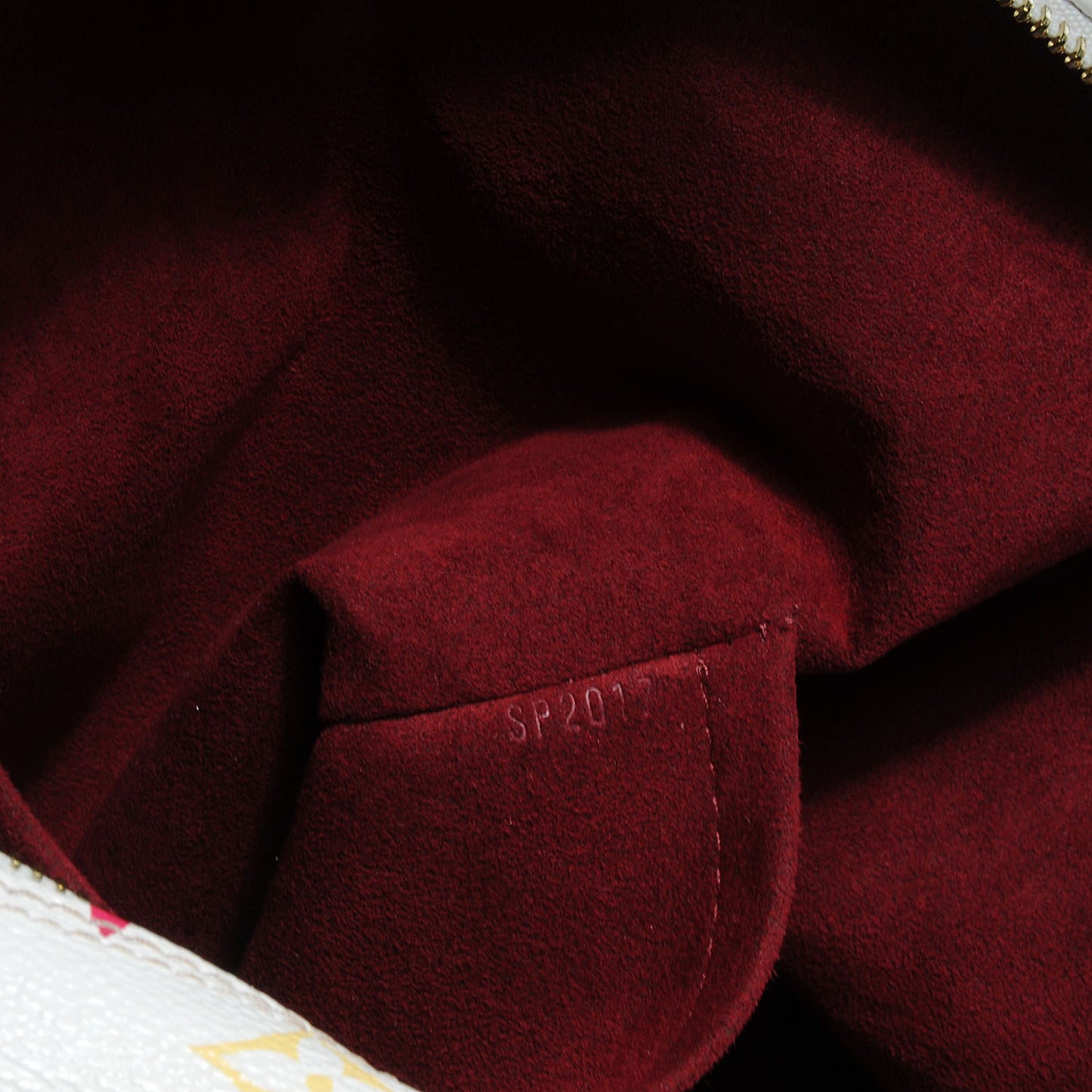 Monogram Multicolor Speedy 30 White