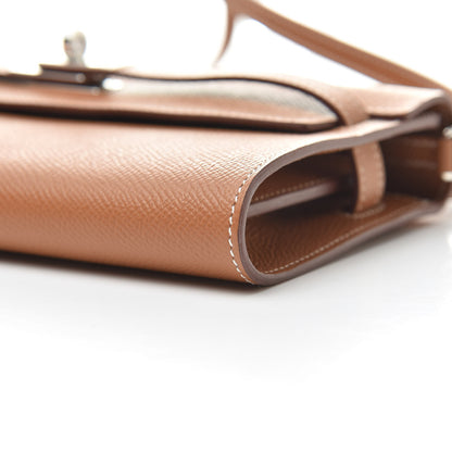 Hermes Epsom Kelly Wallet To Go Gold 10 of 11