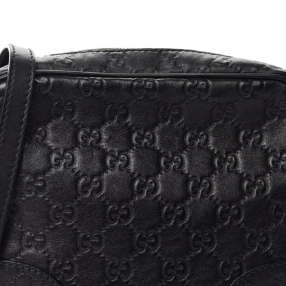 Gucci Guccissima Mini Bree Messenger Bag Black 11 of 11