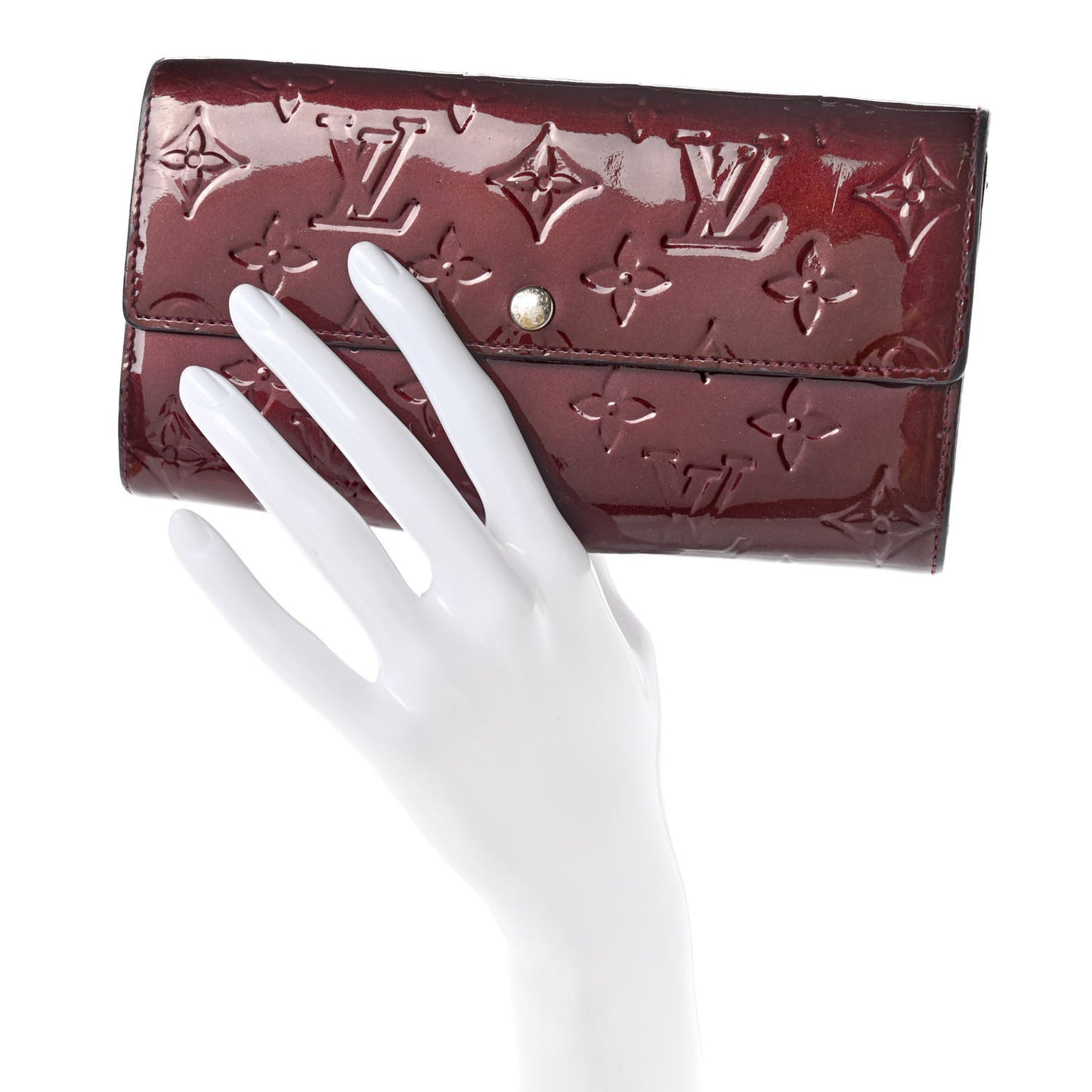 Vernis Sarah Wallet Rouge Fauviste