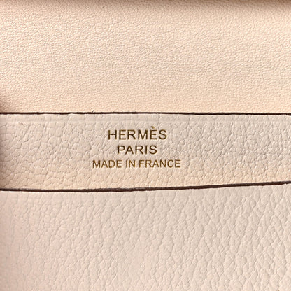 Hermes Chevre Mysore Mini Bearn Wallet Nata 6 of 6