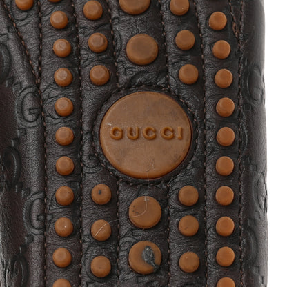 Gucci Soft Guccissima Womens Driver Loafers 36.5 Chocolate 6 of 10
