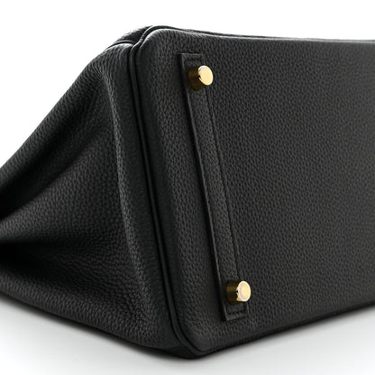 Hermes Togo Birkin 30 Black 9 of 10
