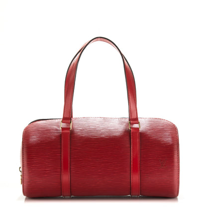 Louis Vuitton Epi Soufflot Castillan Red 7 of 12