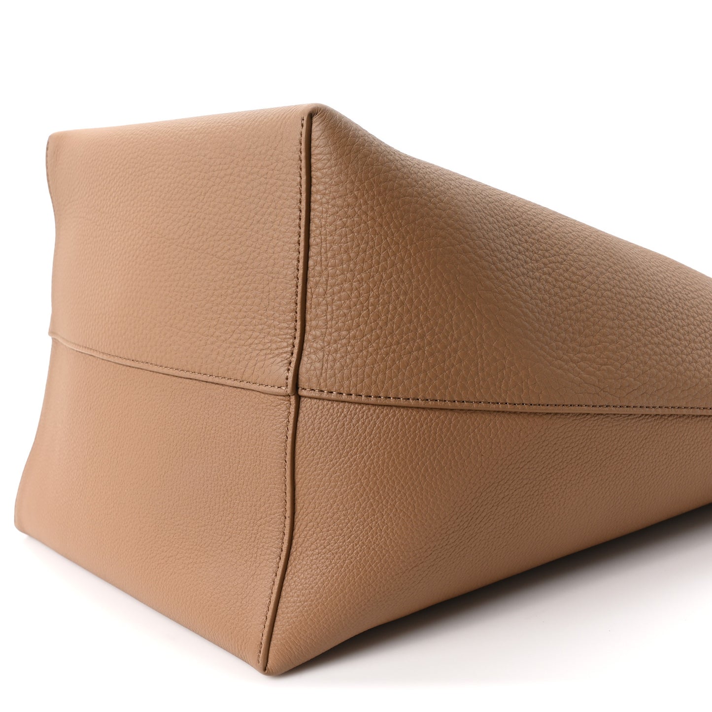 Grained Calfskin Large N/S Park Tote Sandpit