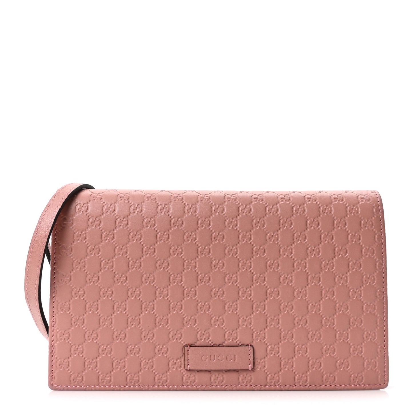 Microguccissima Crossbody Wallet Soft Pink
