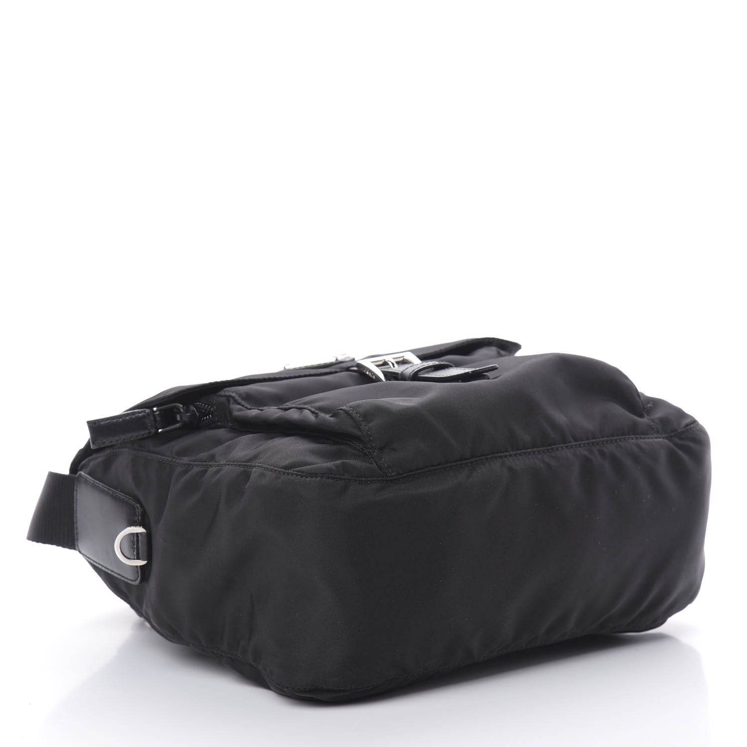 Prada Nylon Vela Messenger Black 4 of 10