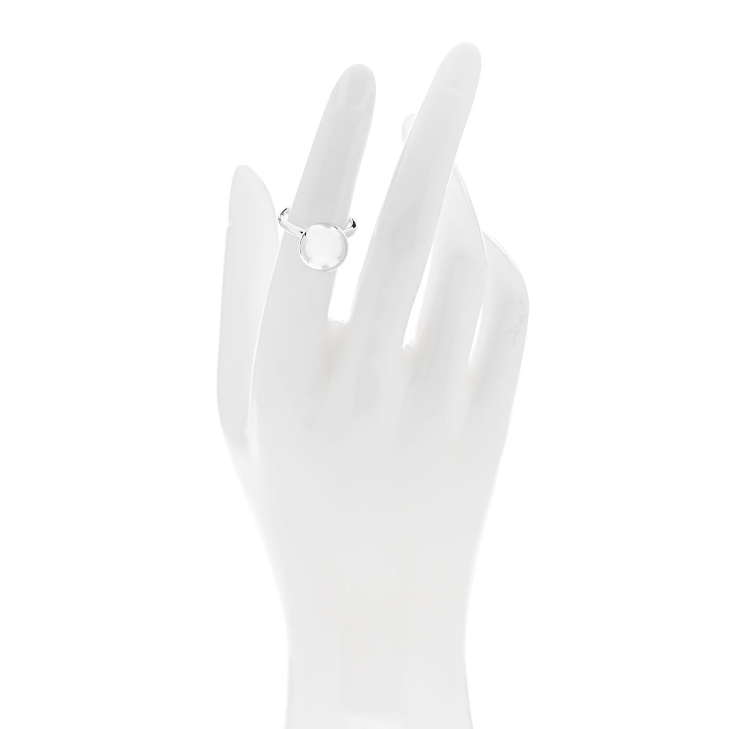 Sterling Silver 12mm Hardwear Ball Ring 49 5