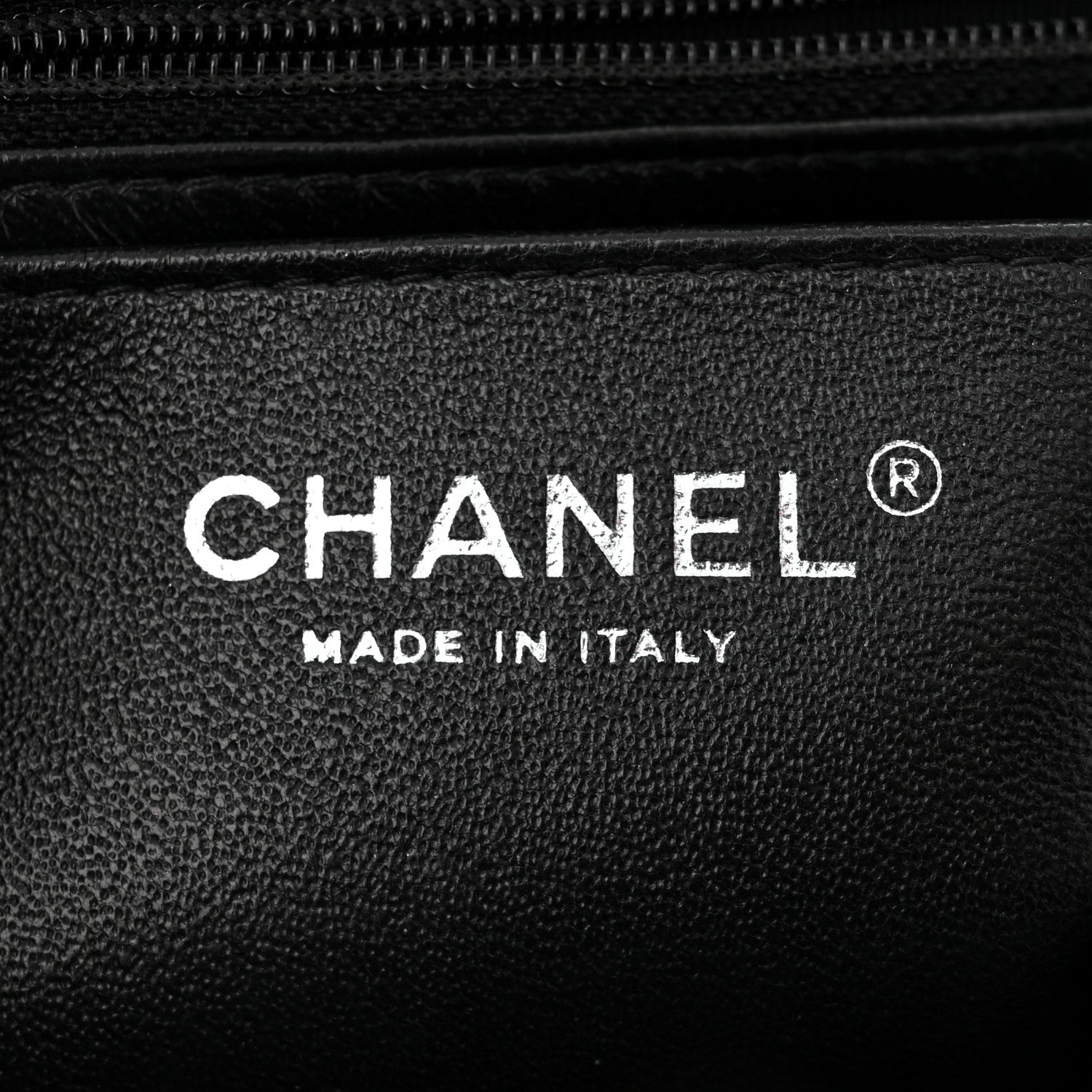 Chanel Caviar Quilted Mini Square Flap Dark Charcoal 5 of 10