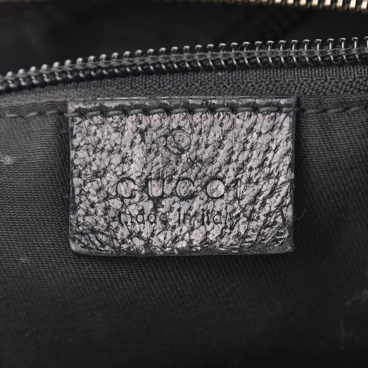 Monogram Web Medium Half Moon Hobo Black