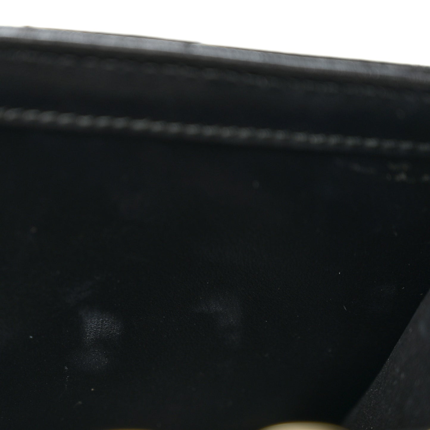 Calfskin Quilted Gancini Flap Bag Black