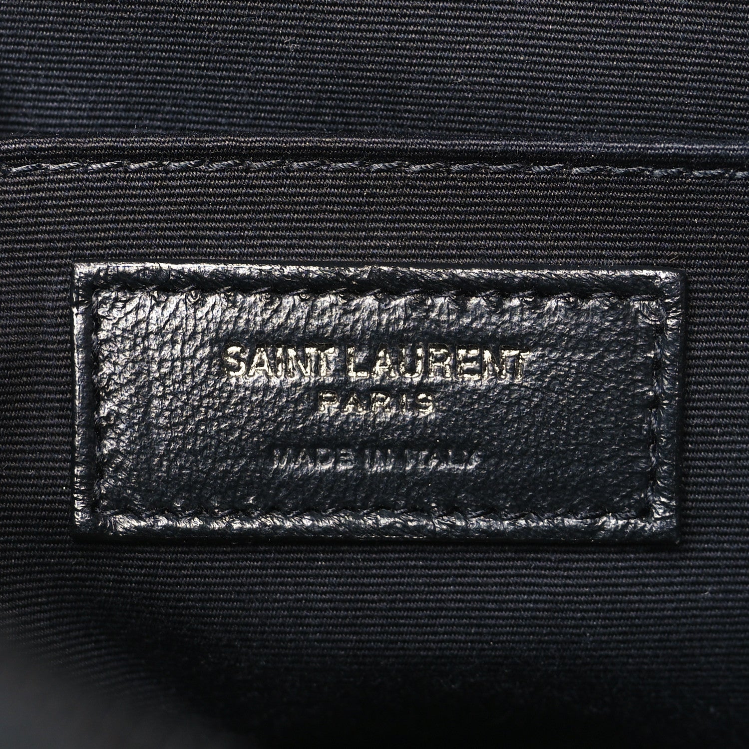 Saint Laurent Grain De Poudre Medium Classic Monogram Multicolor Graphic Print Lou Camera Bag Black 6 of 9