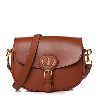 Christian Dior Box Calfskin Medium Bobby Flap Dark Tan 1 of 10
