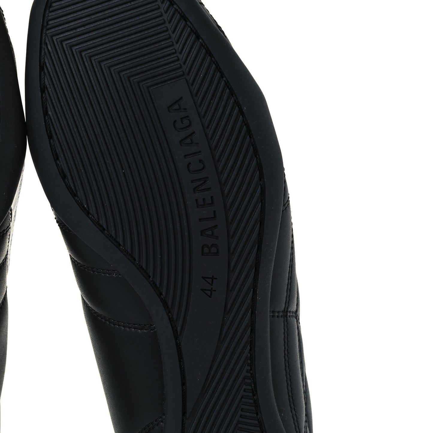 Polyurethane Mens Zen Sneakers 44 Black White