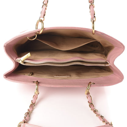 Chanel Caviar Quilted Grand Shopping Tote GST Pink 5 of 21