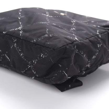 Chanel Nylon Travel Backpack Black 6 of 10