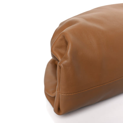 Bottega Veneta Smooth Butter Calf The Pouch Oversized Clutch Cammello 8 of 9