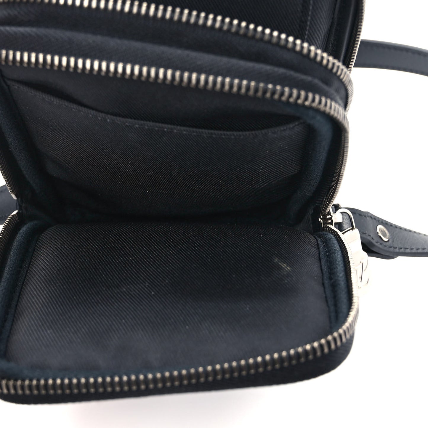 Monogram Eclipse Reverse Double Phone Pouch