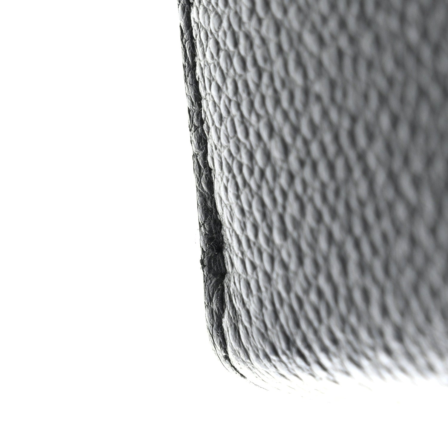 Saint Laurent Grained Calfskin Rive Gauche Zip Around Wallet Black 10 of 10