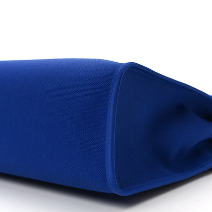 Hermes Toile Vache Hunter Herbag Zip 31 PM Bleu Electrique Bleu Indigo 10 of 11